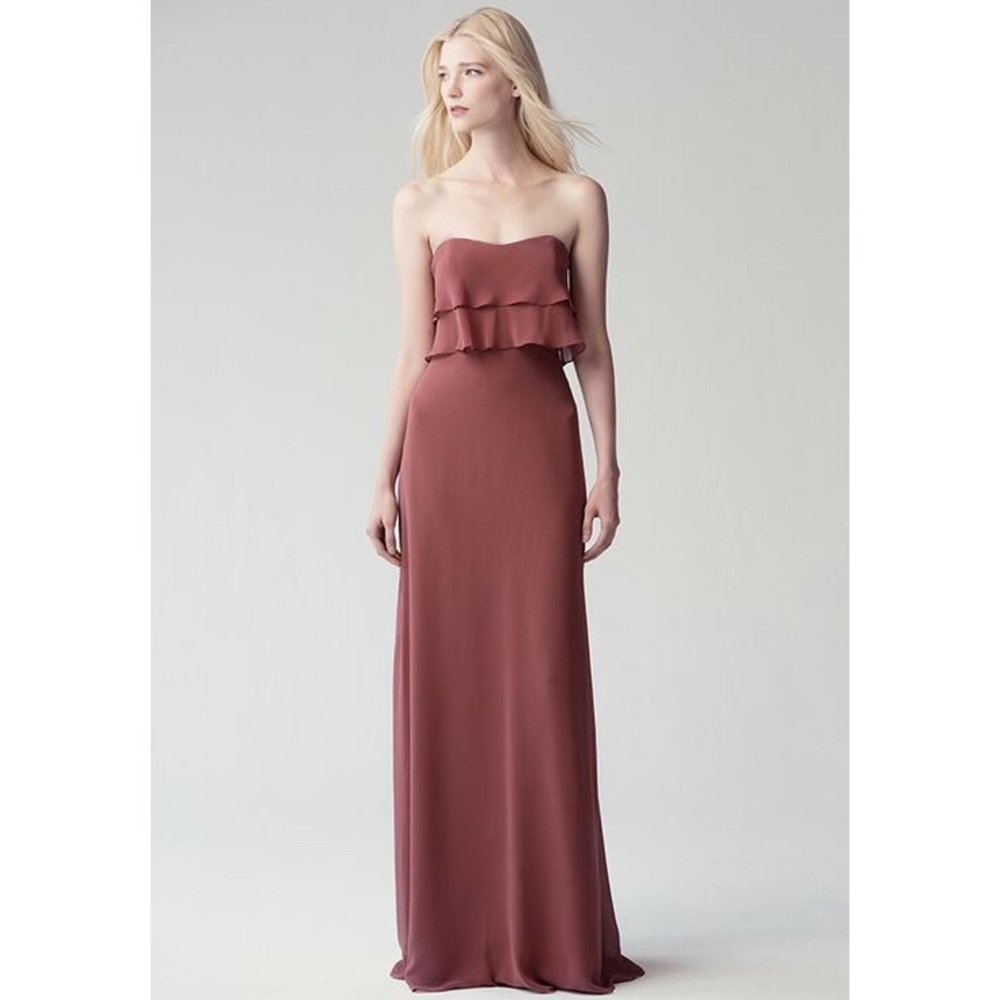 Jenny Yoo Olivia Dress cinnamon rose